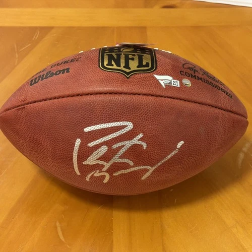 Peyton Manning Signed Duke Pro Football Colts/ Broncos Fanatics Steiner