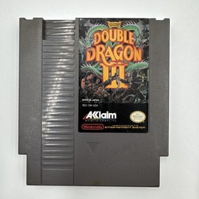 Double Dragon III NES Nintendo 1990 caja manual juego completo