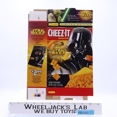 Cheez-It Crackers Star Wars 2005 Sunshine EMPTY BOX