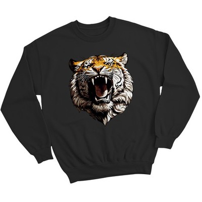 Tiger Roaring Graphic Unisex Sweatshirt