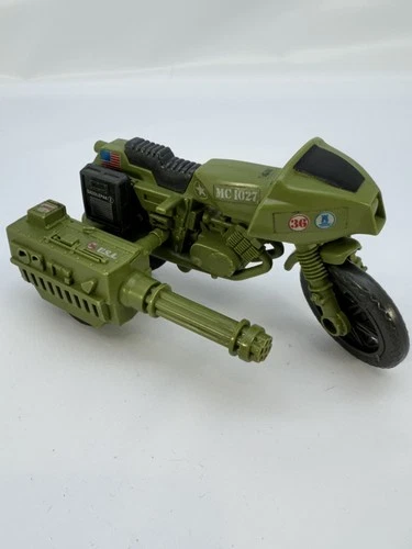 GI Joe ARAH Vintage Ram MC 1027 Rapid Fire Motorcycle With Side Cannon