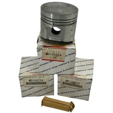 3 - Oem Md100254 Mitsubishi Band Std Piston Wpin 1987-88 Mirage Turbo 1.6l Eng.