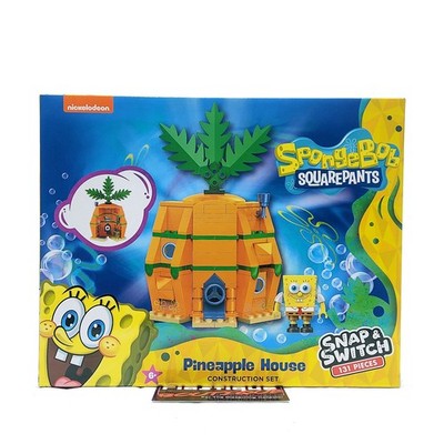 SpongeBob Pineapple House Construction Set SNAP SWITCH BLOKS BLOCKS MEGA