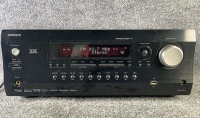 Integra DTR-20.3 5.2 Channel Audio Video A/V Receiver 4K HDMI Compatible - Black