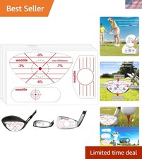 180PCS Golf Impact Tape Stickers Swing Training Labels for Drivers Irons Woods