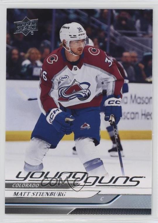2024-25 Upper Deck Series 2 Young Guns Matt Stienburg #486 Rookie RC