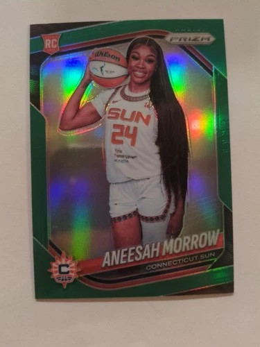 Aneesah Morrow 2025 Panini Prizm Aneesah Morrow #146 Green