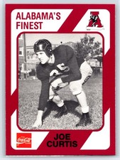 1989 Collegiate Collection Coke Joe Curtis Alabama Crimson Tide #266