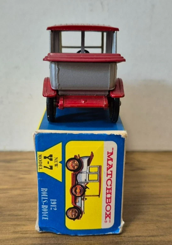 Y 7 1912 Rolls Royce Models of Yesteryear Matchbox in E Box - Bild 4 von 4