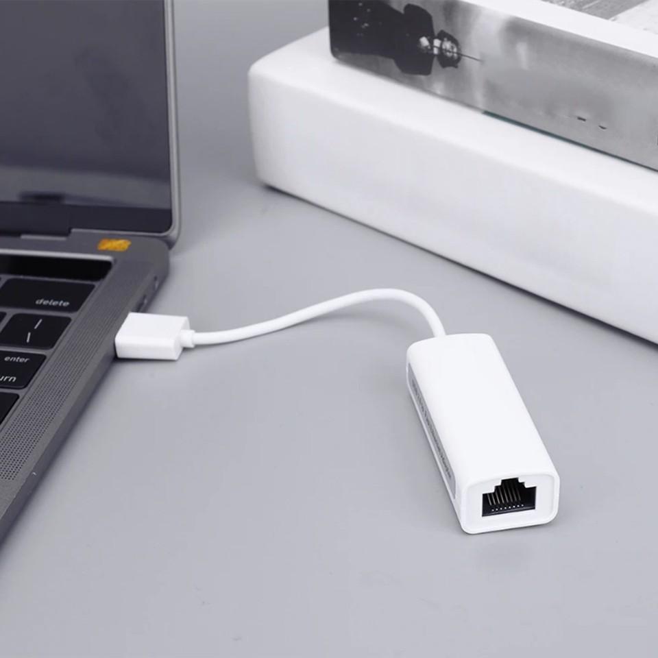 1X( Card USB Type-C to Rj45 100M Driver- Card Converter Cable ...