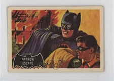 1966 A&BC Batman Black Bat Batman Robin Narrow Escape #21 11bd