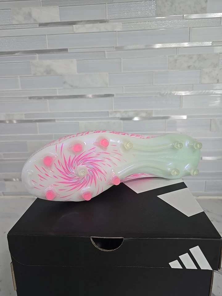 Adidas F50 Sparkfusion Pro FG/AG Soccer Cleats Woman Size 9 - Image 2 of 4