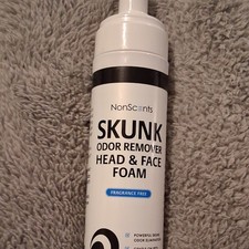 NonScents Skunk Odor Remover Head  Face Foam Fragrance Free