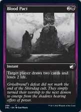 Blood Pact - Light Play MTG Innistrad: Double Feature