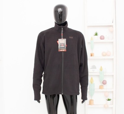 HELLY HANSEN Herren Daybreaker Fleecejacke Full Zip Schwarz Midlayer Gr.XL