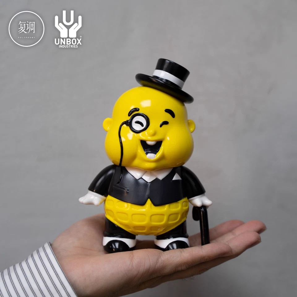 Unbox Chubbi Cheeks Nutty Buddy Soft Vinyl Figure Sofubi H6inch - Image 4 of 4