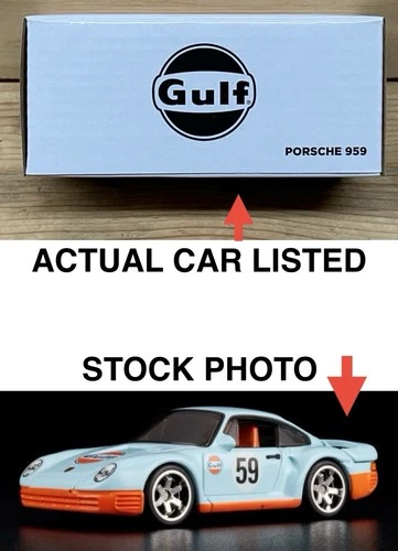 Hot Wheels  2025  RLC Redline Club   1986 “Gulf” PORSCHE 959   **SEALED BOX**