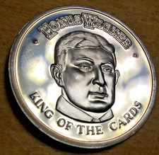 1oz SILVER .999 FINE HONUS WAGNER KING OF THE CARDS