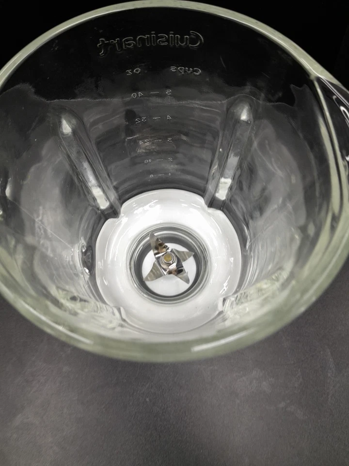 Cuisinart Smart питания дуэт блендер кувшин/банка с крышкой лезвие 40 унций 5 чашек белый- - Изображение 3 из 4