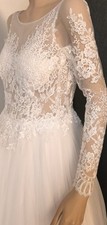 Brautkleid Weiß S 36/38 Hochzeitskleid Brautkleid