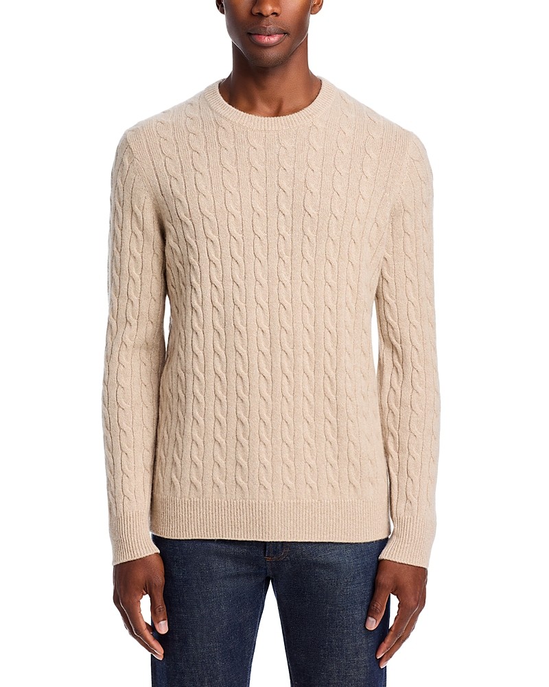The Mens Store at Bloomingdales Cashmere Cable Knit Sweater XXL 32490₽