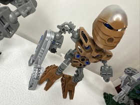 Bionicle Matoran of Metru Nui Lot 8608, 8609, 8610, 8611 | No Discs
