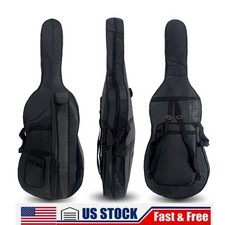 Cello Soft Case Lightweight, Protection for Travel With Multiple Pockets Black