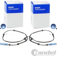 2X Delphi ABS-SENSOREN Vorne Passend FÜR BMW X3 Links+Rechts | SS20547