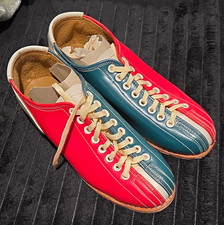 High Score Brunswick Men's Lace-Up Bowling Shoes Red, US Size 6.5 Medium (B/M)