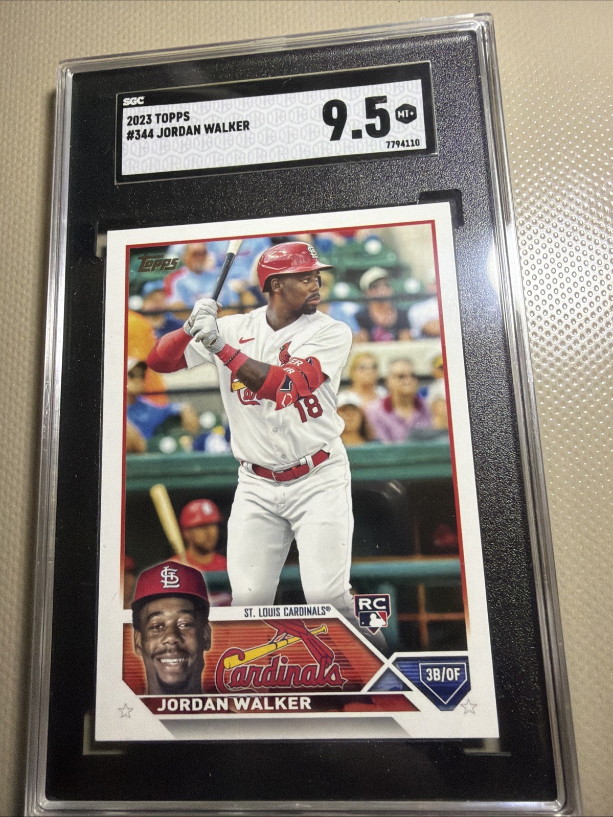 2023 Topps Series 2 - Jordan Walker #344 (RC)