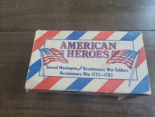 Vintage Marx American Heroes George Washington  the Revolutionary War Soldiers