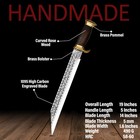 Garden Machete Knife–Full Tang Condor Machete Knife for Yardwork, Leather Sheath — photo 3