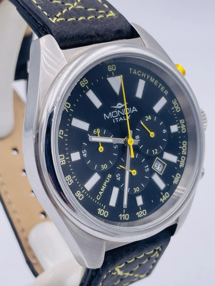 Orologio Mondia Prototipo Crono 43mm Acciaio MI474KY/238 Scontatissimo Nuovo - Immagine 3 di 4