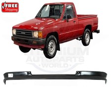 New For Front Lower Valance Panel Primed Black Steel 1987 1988 Toyota Pickup 2wd