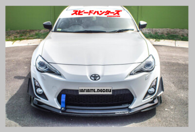 Speed Hunter Windshield Banner Vinyl Decal - Japanese Style Universal Fit Visor Decal