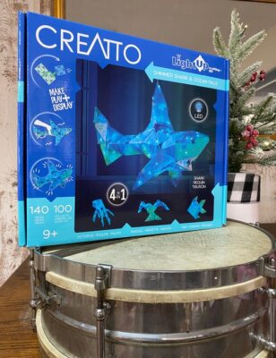 Creatto 4 in 1 Shark Light Up 3D Puzzle Craft New Fish Octopus Easter