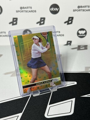2024 Topps Chrome Tennis Sofia Kenin Pineapple Parallel /77 #91