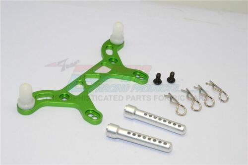 GPM CK032R SUPPORTO CARROZZERIA POSTERIORE IN ALLUMINIO CON PALI DELRIN RC 1/10 HPI CRAWLER KING - Foto 2 di 7