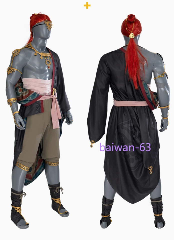 Juego The Legend of Zelda Tears of the Kingdom Ganondorf Disfraz Trajes Foto 2 de 4