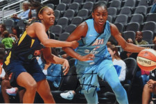 TIFFANY HAYES WNBA Dream Basketball Auto Autographed Signed 4x6 Photo D