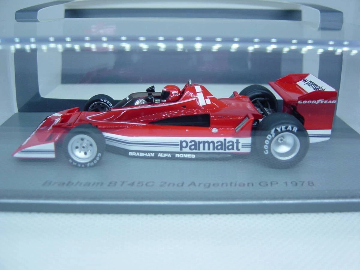 Spark 1/43 Brabham BT45C 2nd Argentina GP 1978 #1 Niki Lauda