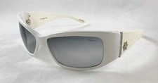Chopard SCH018S SCH 018S 847 Happy Sport White with Gray Lenses Sunglasses