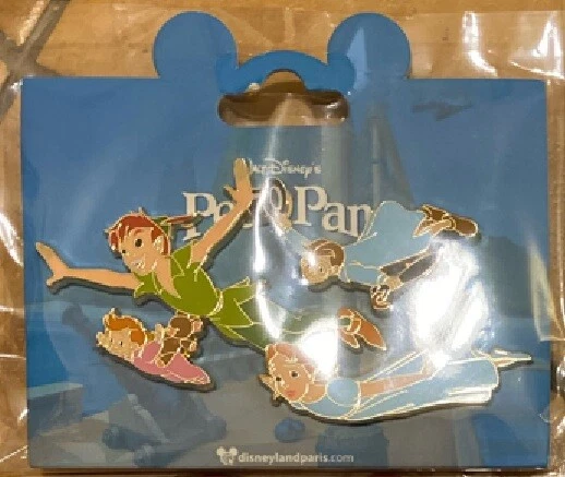 Peter Pan Wendy and the Lost Boys Flying Disney Land Paris Dlp 2022 Jumbo  Pin | eBay