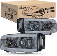 Nilight Headlights Assembly Led Drl For 2002-2005 Dodge Ram 15002003 2004 2005 Nilight Headlights Assembly Led Drl For 2002-2005 Dodge Ram 15002003 2004 2005