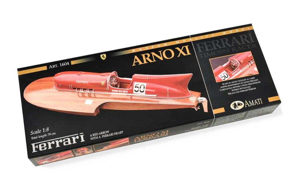 Amati 1604 - Arno XI  Ferrari   Kit  1:8 - Immagine 2 di 3