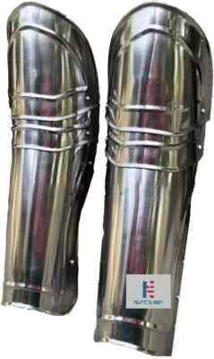 Steel Guardian Leg Armor Medieval Knight Medieval Steel Full Greaves  Leg Armor