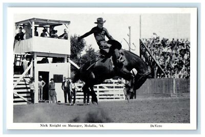c1950s Nick Knight on Manager Molalla 44 DeVere Unposted Vintage Postcard