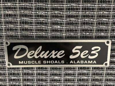 Deluxe 5e3 Amplifier Amp Face Plate Aluminum Tage Name Plate