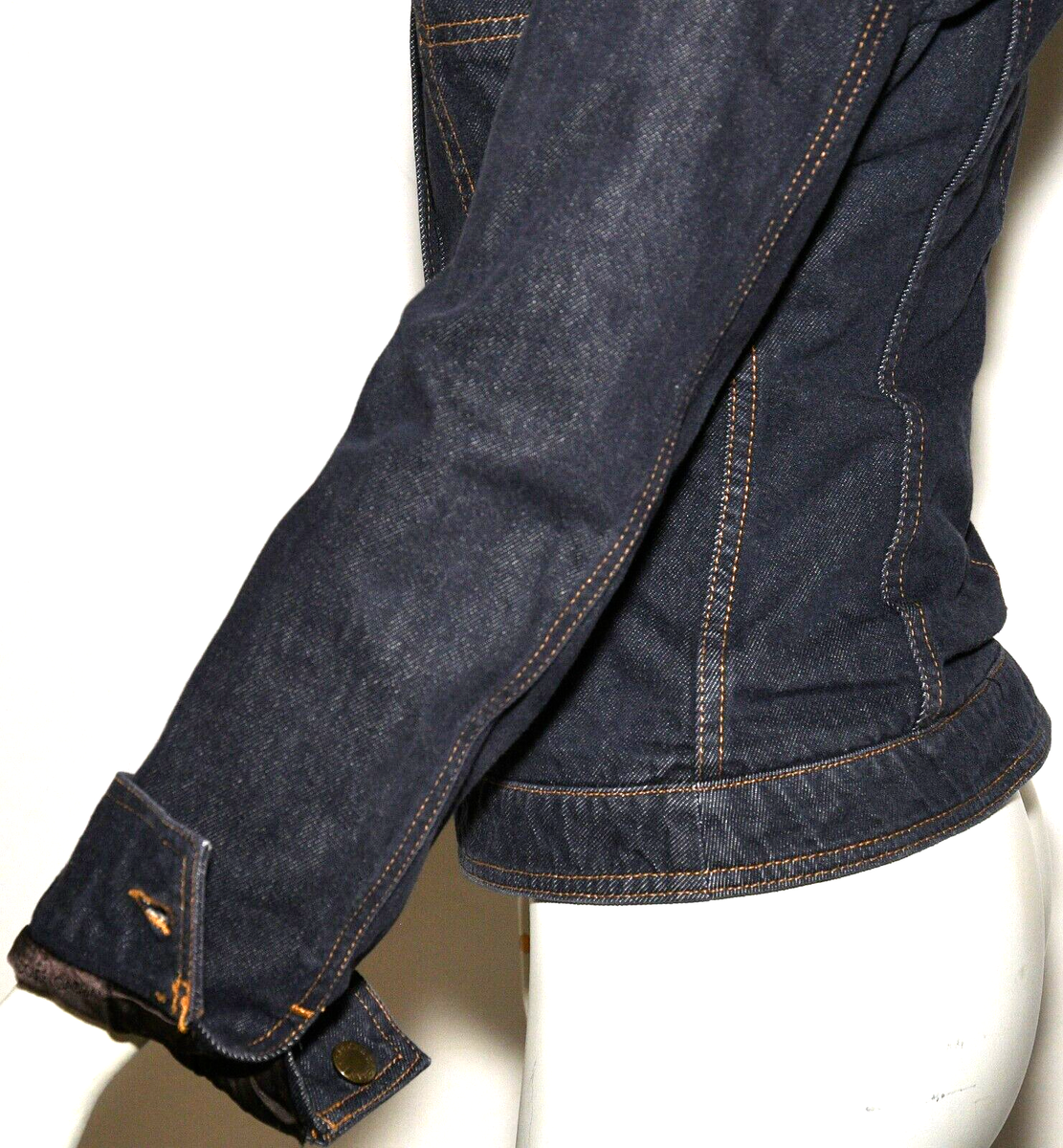 Dolce & Gabbana Plaid Wool FlannelLined Denim Jean Jacket Dolce & Gabbana Plaid Wool FlannelLined Denim Jean Jacket