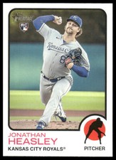 Jonathan Heasley #713 Rookie 2022 Topps Heritage Kansas City Royals